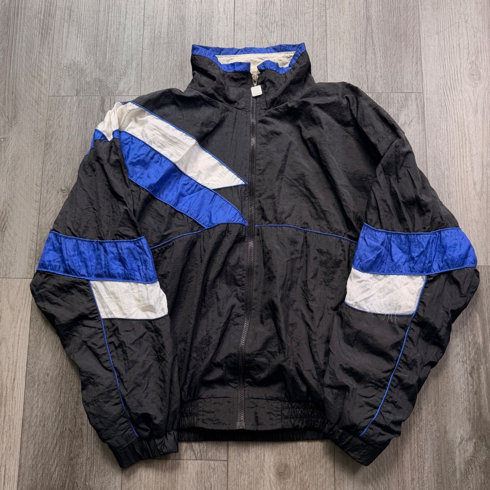 Vintage Givenchy Activewear Windbreaker Jacket Colorblock Size L mens